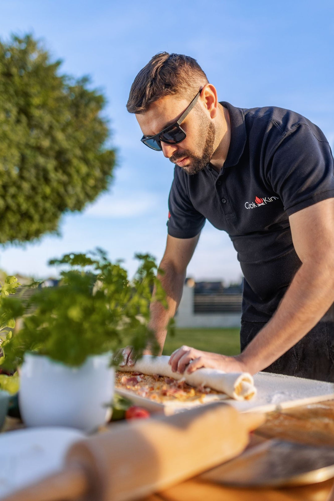 Gartenofen "TOSCANA"  – Grill, Backofen &amp; Pizzaofen in einem