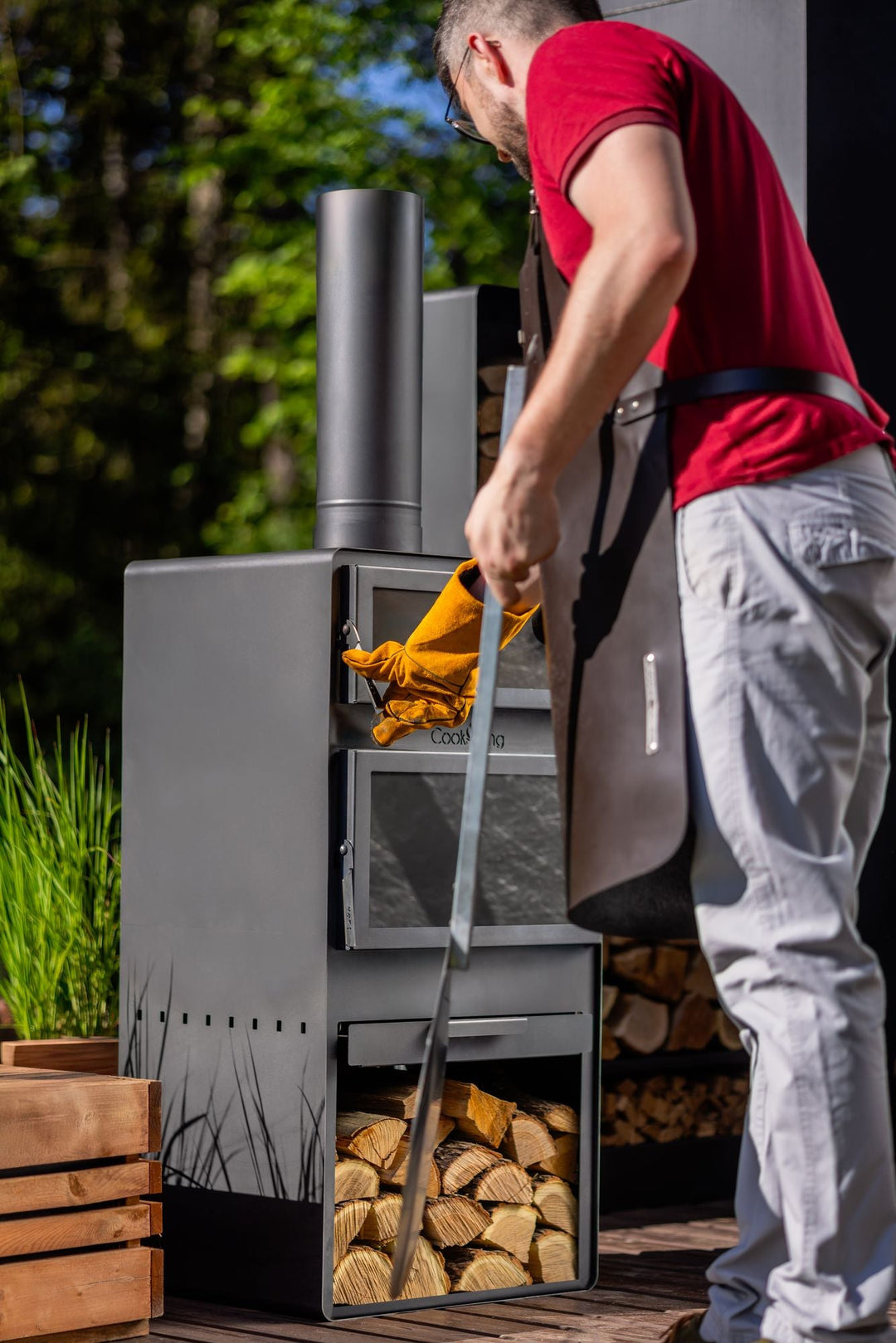 Gartenofen "TOSCANA"  – Grill, Backofen &amp; Pizzaofen in einem
