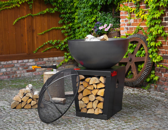 CookKing Premium Grill "SANTOS" – Handgefertigt aus Naturstahl